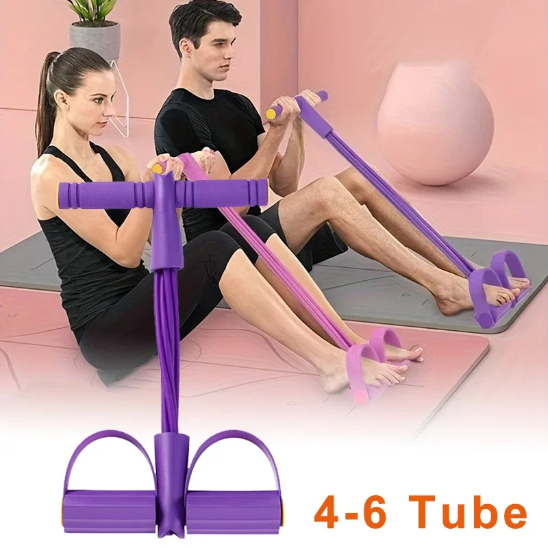 Home Gym Equipment Set - مجموعة أربطة مقاومة بـ 6 مستويات
