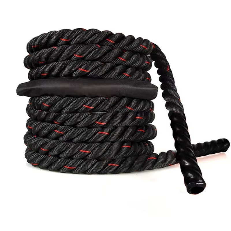 حبل تدريب فاخر بتصميم متين للت - مراجعة Battle Rope Heavy وسعره