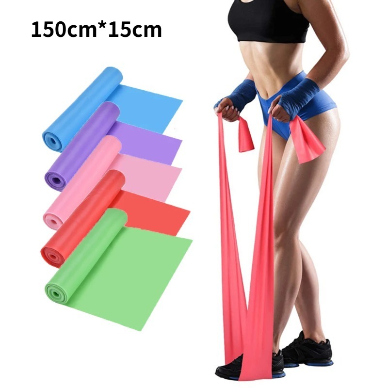 أشرطة مقاومة من اللاتكس الطبيع - مراجعة Home Gym Routine وسعره
