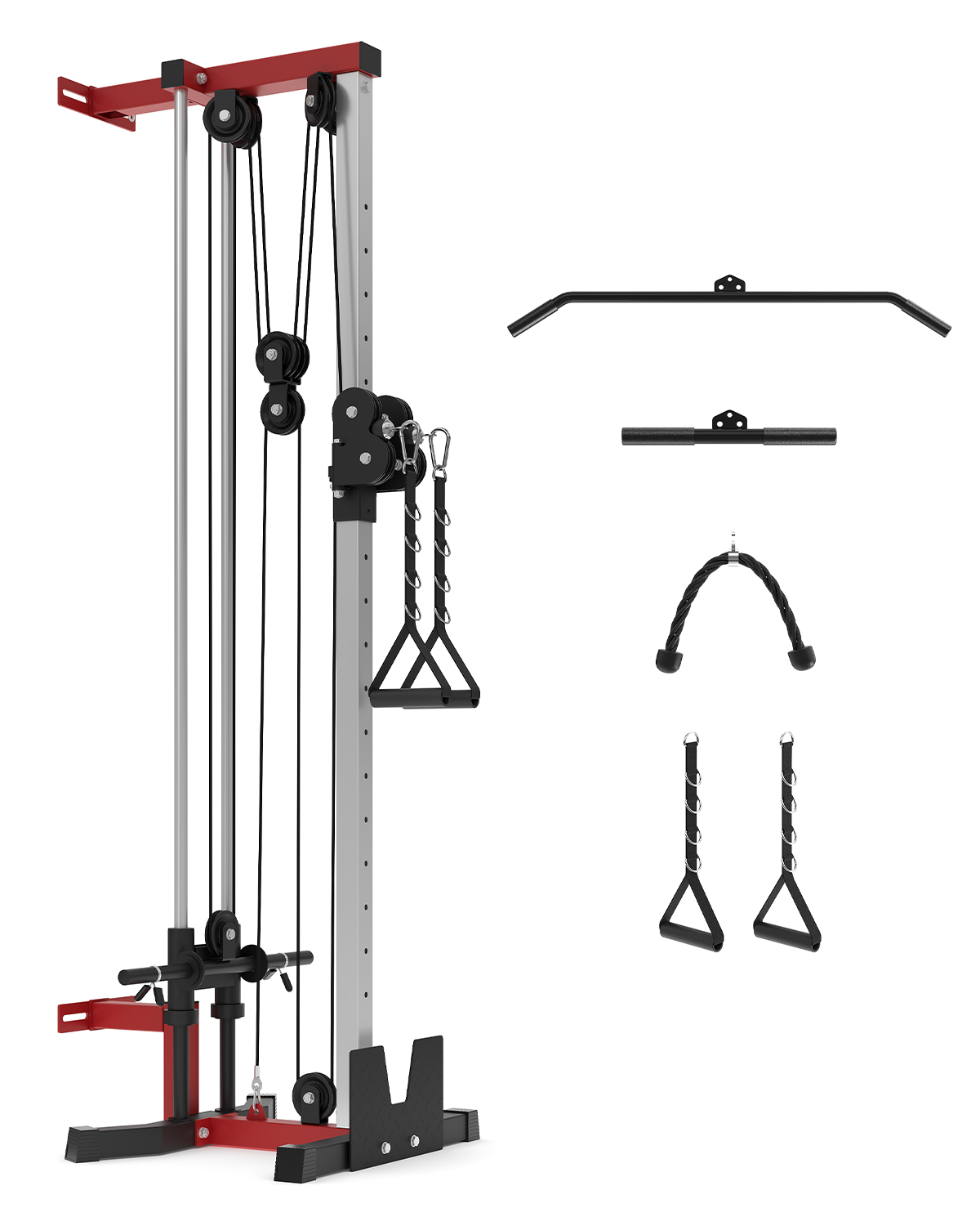 جهاز تمارين بالكابلات مثبت على - مراجعة Lat Pulldown Cable وسعره
