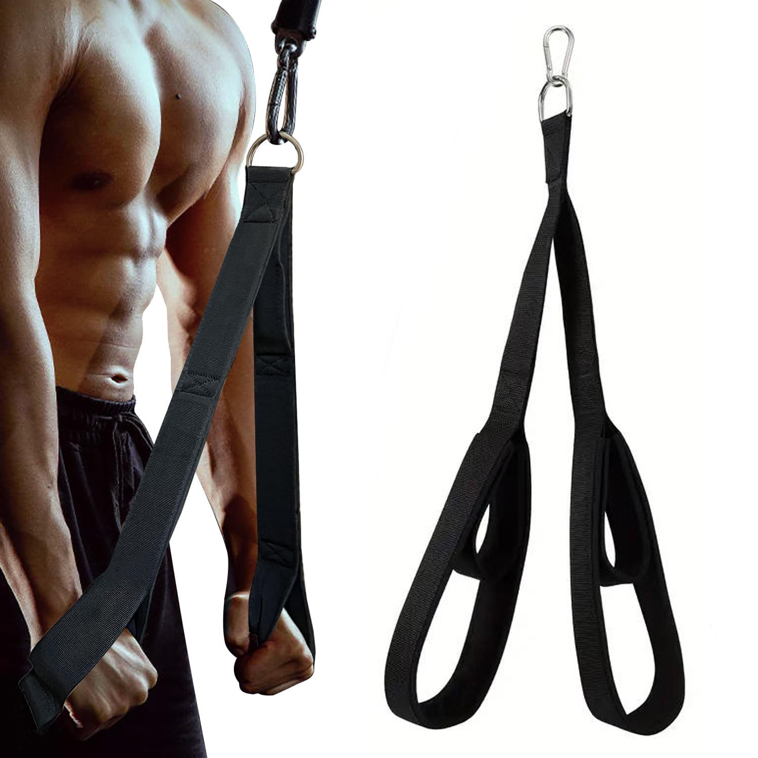 حبل تمارين الرأس المزدوج لتمار - مراجعة Lat Pulldown Cable وسعره