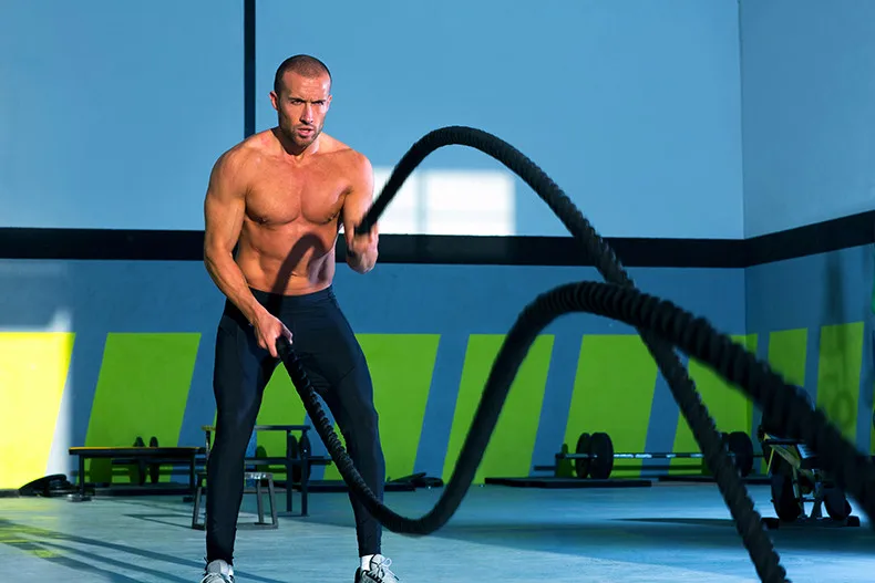 حبل تدريب قوي بتصميم مموج من 9 - مراجعة Battle Rope Heavy وسعره