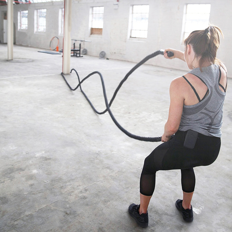 حبل تدريب للياقة البدنية بطول  - مراجعة Battle Rope Heavy وسعره