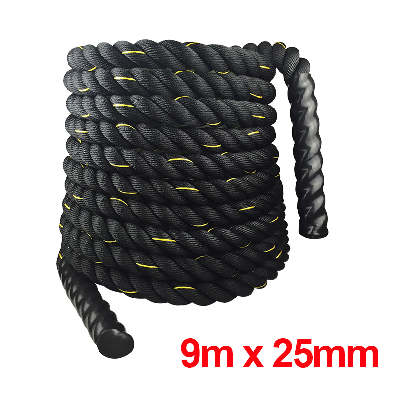حبل تدريب للياقة البدنية بطول  - مراجعة Battle Rope Heavy وسعره